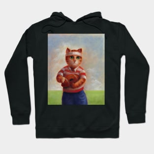 Rugby Cat Hoodie